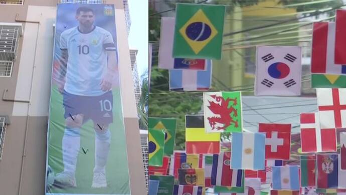 FIFA World Cup 2022: फीफा के रंग में रंगा कोलकाता, इस खिलाड़ी के लगाए बड़े-बड़े पोस्टर