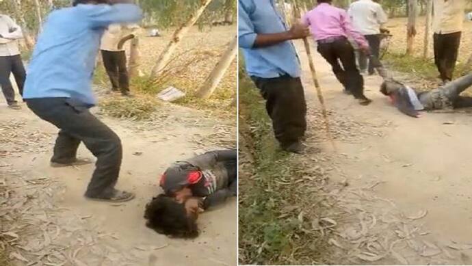 बरेली में युवक को आरोपियों ने डंडे से जमकर पीटा, पीड़ित हाथ जोड़कर मांगता रहा माफी, वीडियो हुआ वायरल