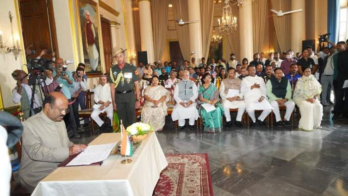 CV Ananda Bose Oath Taking Ceremony 