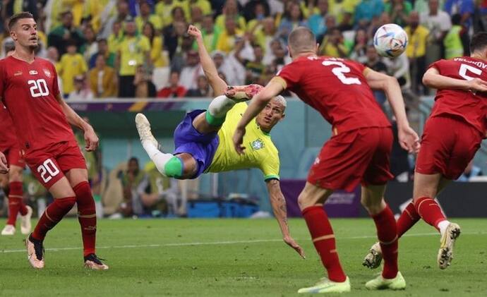 FIFA World Cup: इसे कहते हैं गुलाटी मार गोल, वीडियो देखेंगे तो सिर से उतर जाएगा रोनाल्डो-मेसी का भूत