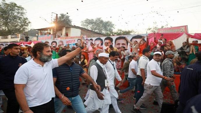 महाकाल की नगरी उज्जैन पहुंचा राहुल गांधी का काफिला, बच्चों के साथ जमकर झूमे कांग्रेसी नेता 