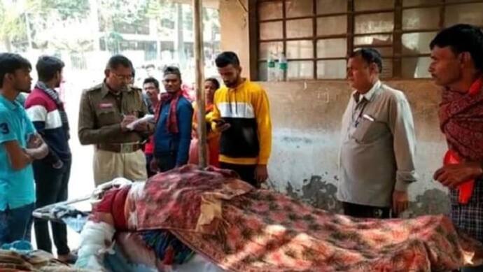 भागलपुर में सड़क पर महिला की वीभत्स हत्या, हत्यारे ने काटे हाथ और स्तन, पीठ पर चाकू से किया 10 वार 