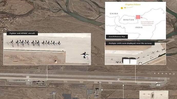 तवांग झड़प के बाद चीन ने शिगात्से पीस एयरपोर्ट पर तैनात किए थे फाइटर प्लेन, सैटेलाइट इमेज से सामने आई जानकारी