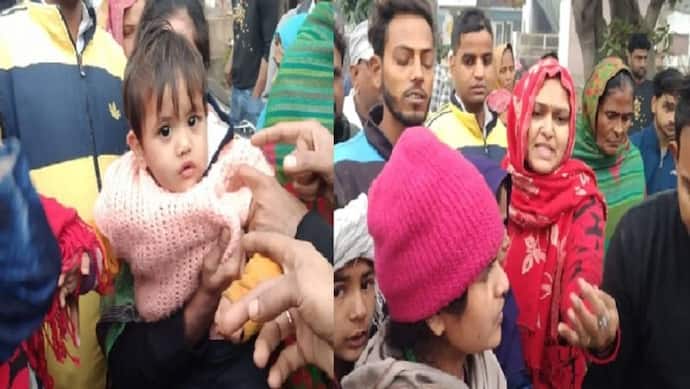 मेरठ: गर्भवती महिला के पेट पर मारी लात, फिर 1 साल की मासूम को पटका, दबंगई का वीडियो देख दंग रह गए लोग