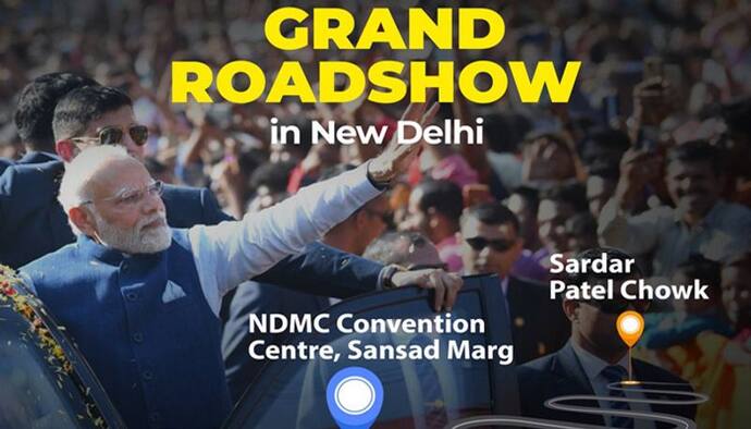 लोकसभा चुनाव-2024 की तैयारियां:  PM मोदी ने दिल्ली में किया रोड शो
