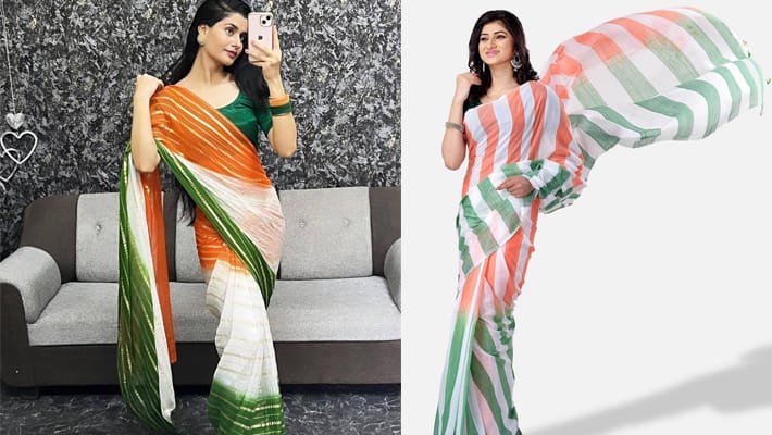 Designing kurti cutting and stitching- Independence day tiranga dress  Khushi Dress Designer - YouTube