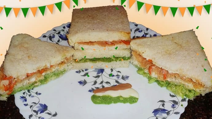 Tricolour Sandwich 