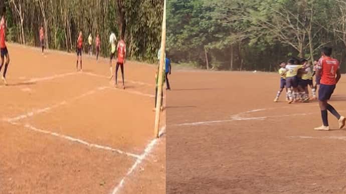 6th class student hit back heeled goal in Kerala
