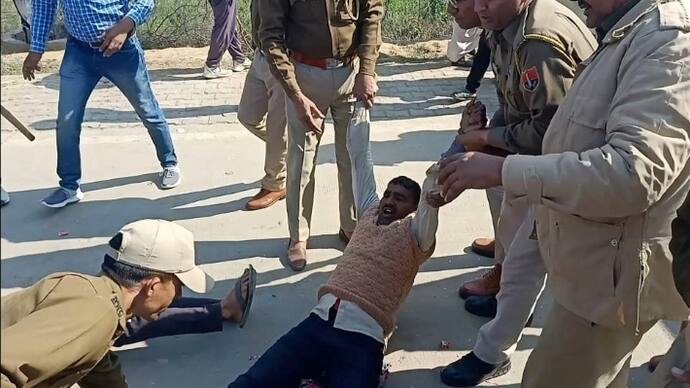 राजस्थान पुलिस का एक्शन मोड