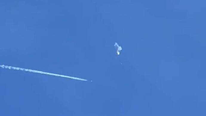 US shoots down spy balloon