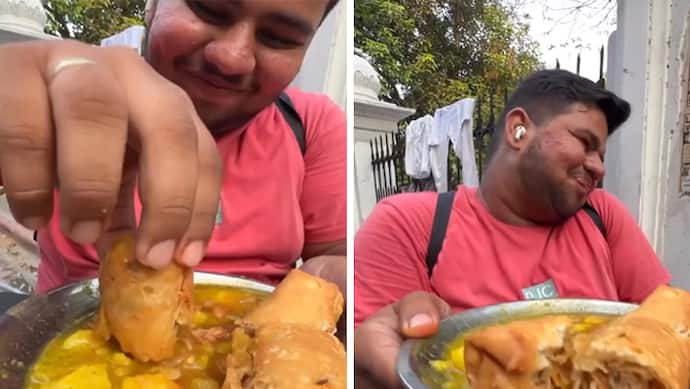 food vlogger viral reaction