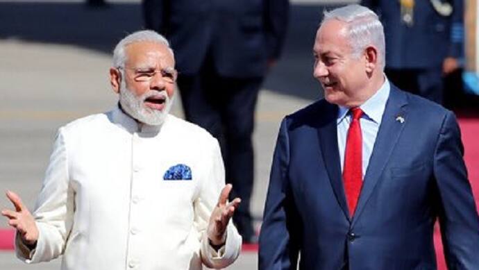 Narendra Modi speaks to Benjamin Netanyahu