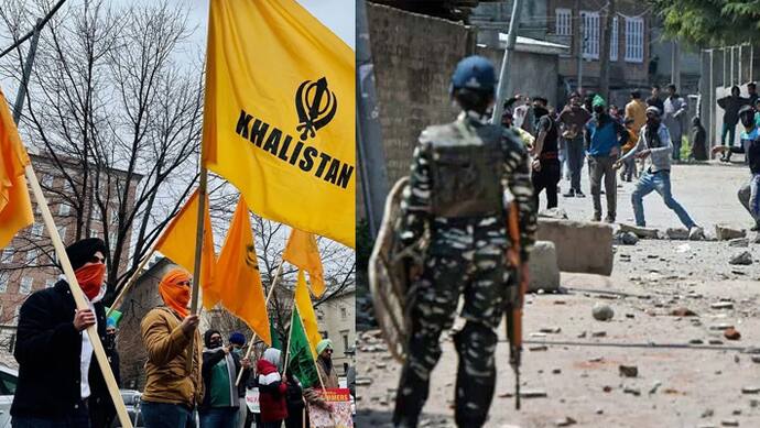 rhetoric over Kashmir and pro-Khalistan 