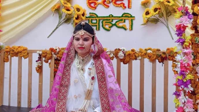 datia news MBA pass girl Nikita married with lord shankar in Madhya Pradesh 