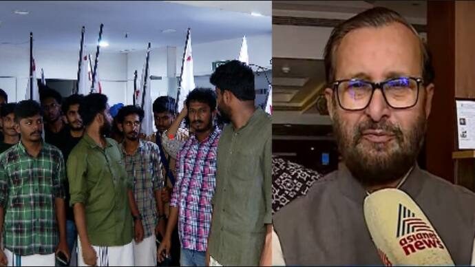 Kerala bjp leader Prakash Javadekar slams left front sfi workers