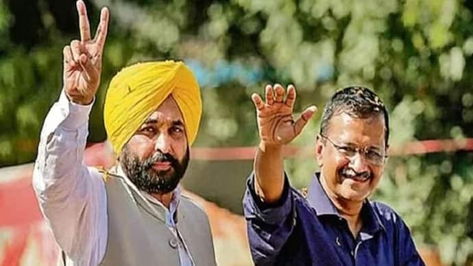 Delhi and Punjab CM arvind kejriwal bhagwant mann aap tiranga yatra in jaipur before rajasthan assembly elections