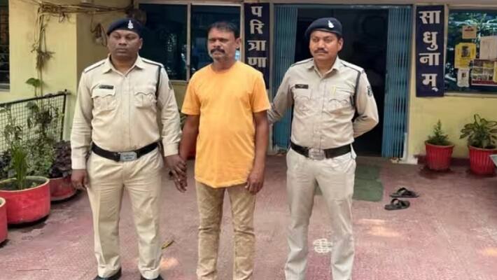 durg news, accused arrested in molestation case with same girl again after coming out on bail 