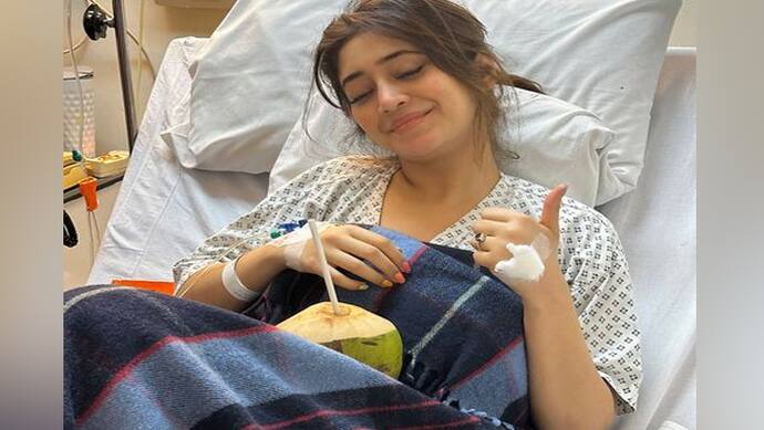 shivangi joshi suffering from kidney infection shares photo from hospital bed KPJ