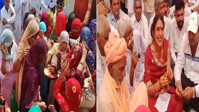 fatehabad news 700 people reached to perform ritual of bhaat ceremony in marriage zrua