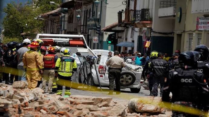 Earthquake hits Ecuador