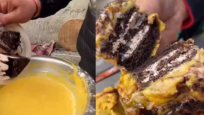 man made chocolate pastry pakod