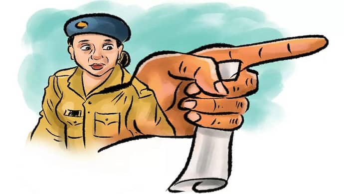 rohtas news sub inspector fell in love with femal constable arrested after filed fir