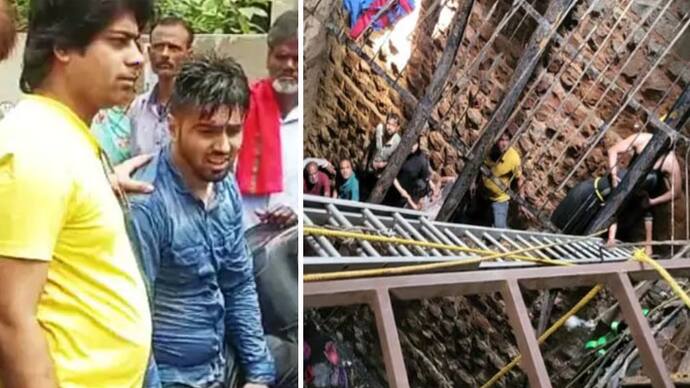 indore mandir hadsa live update bileshwar mahadev mandir collapses during ram navami puja kpr