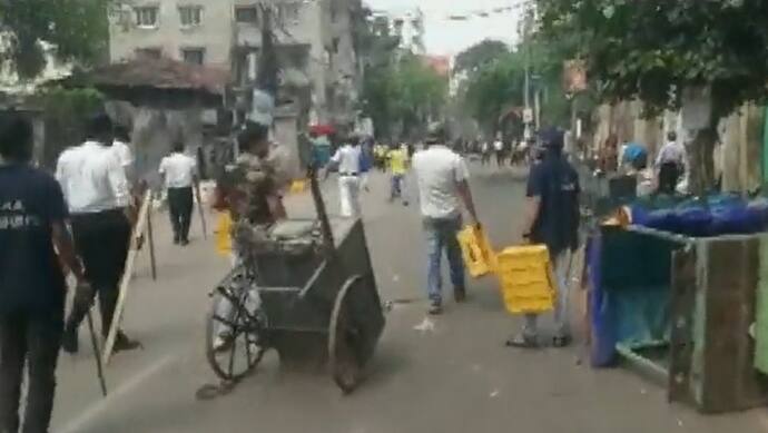 Stone pelting occurred in Howrah 