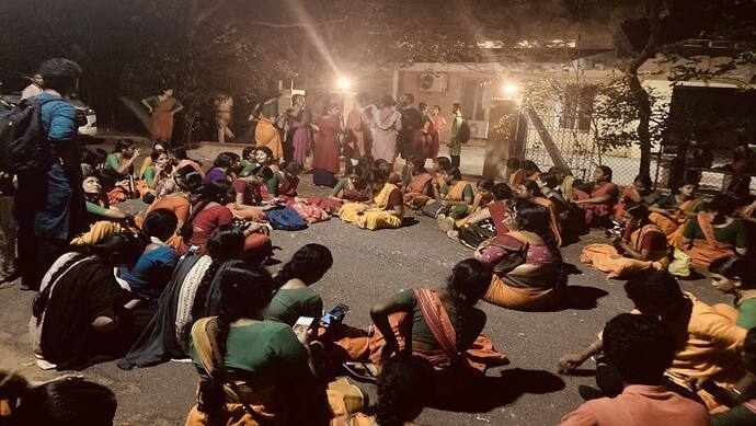 Kalakshetra Students Protest