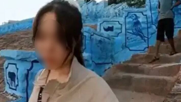 obscene act with korean girl in Rajasthan