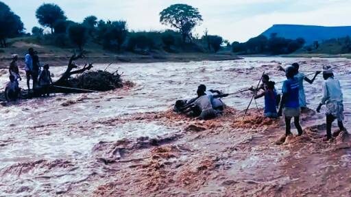 Unseasonal flood Rajasthan