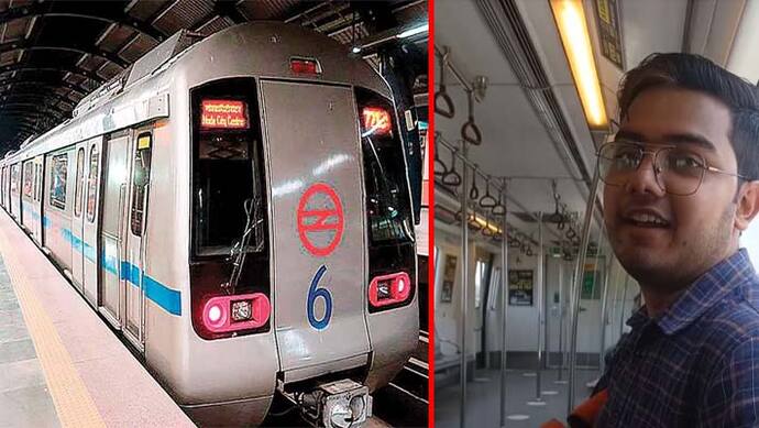 delhi metro mimicary funny video