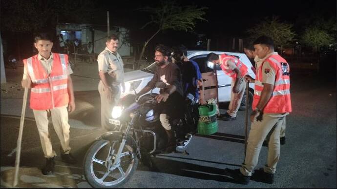 police checking in rajasthan
