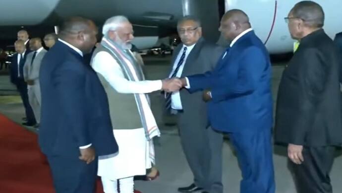 PM Modi grand welcome in Papua new guinea