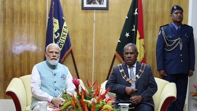 PM Narendra Modi in PNG