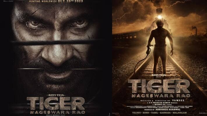 ravi teja upcoming film tiger nageswara rao first look