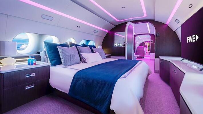 Party on Private jet