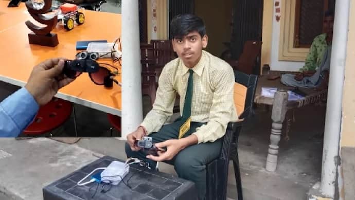  student Naitik invent a Glasse will help the blind people