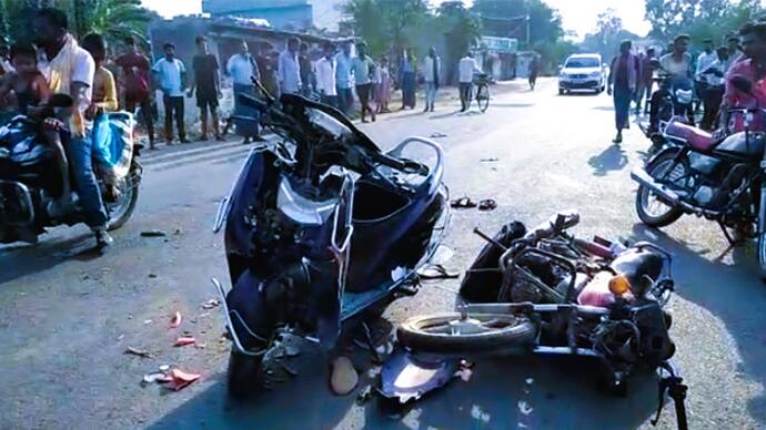Shocking accident in Chhattisgarh Janjgir Champa 