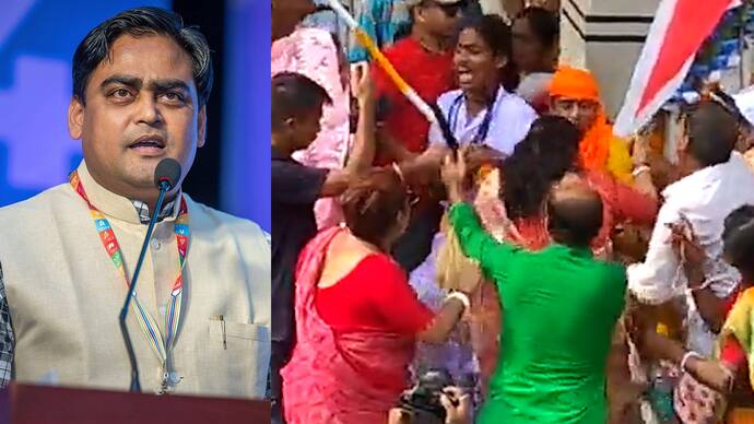 Shantanu Thakur attacked state police over TMC BJP clash at Thakurbari in Thakurnagar  