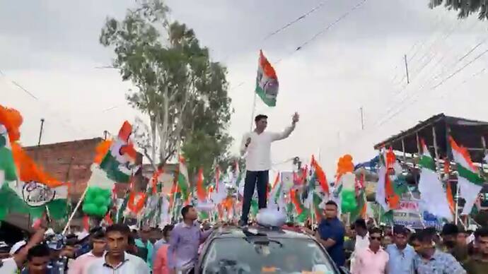 Abhishek Banerjee marched at bhangar around turbulent nomination file in the panchayat elections 