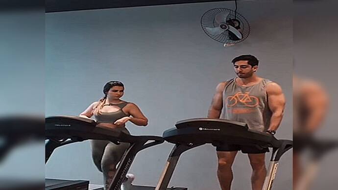 gym treadmill funny video