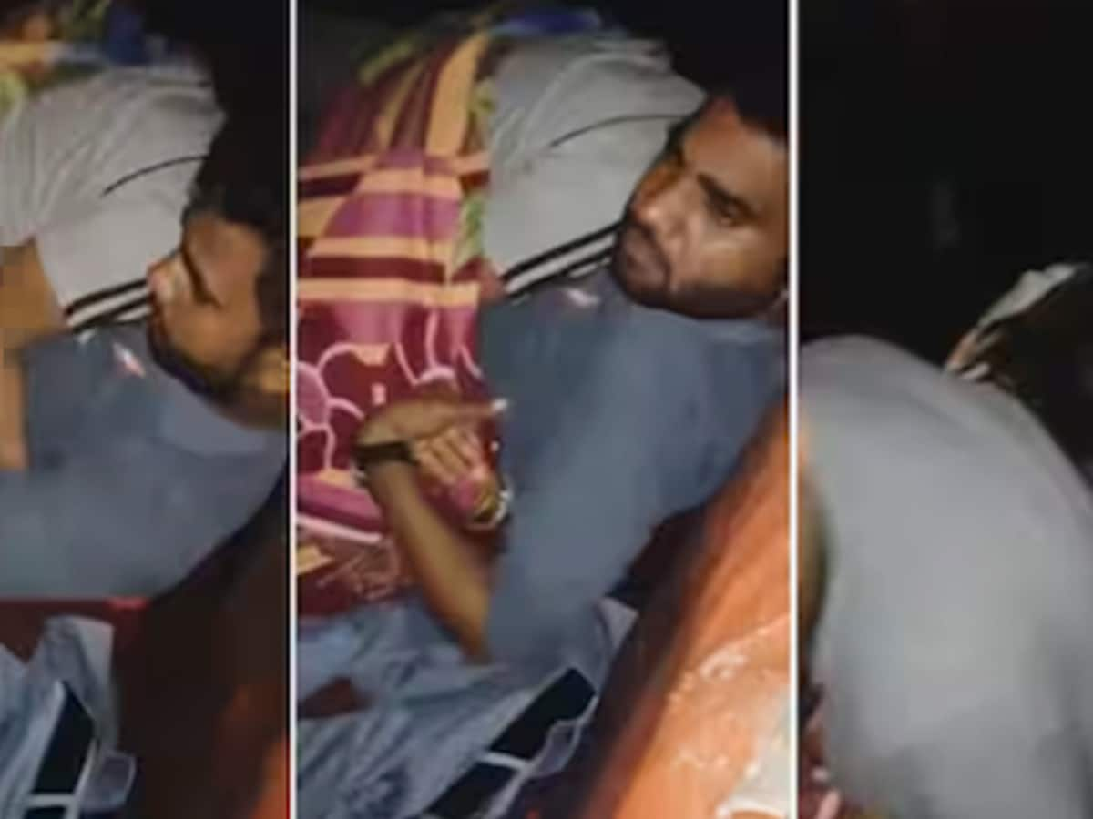 conductor female passenger had physical relationship in a moving bus see  video in hathras kpr - UP: On Camera Sex, चलती बस में कंडक्टर ने महिला  पैसेंजर के साथ बनाया संबंध