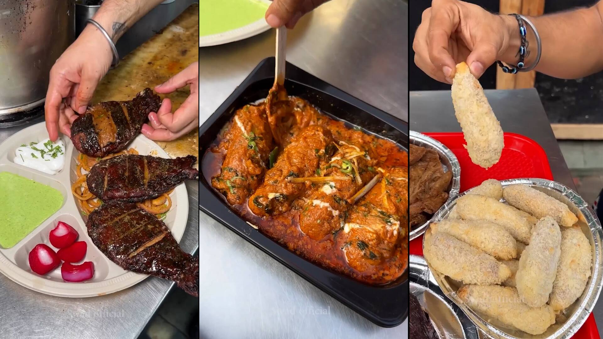 Veg Mutton Korma and Veg Pomfret recipes are circulating on social media see the viral video 