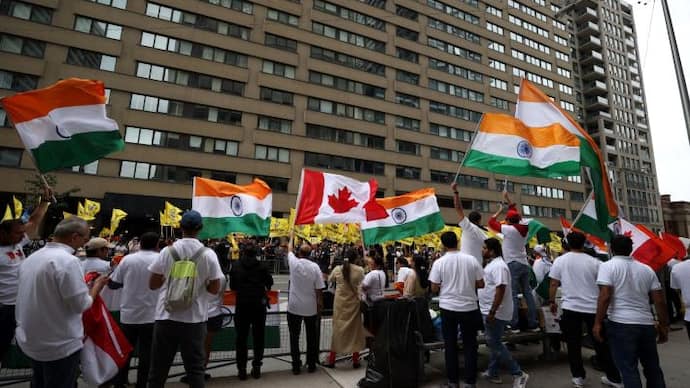 Indian Supporter in Canada Toronto