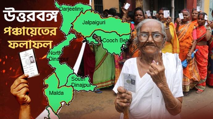West Bengal Panchayat Election Result 2023 Live North Bengal Counting updates of Zila Parishad Gram Panchayat and Panchayat Samity 