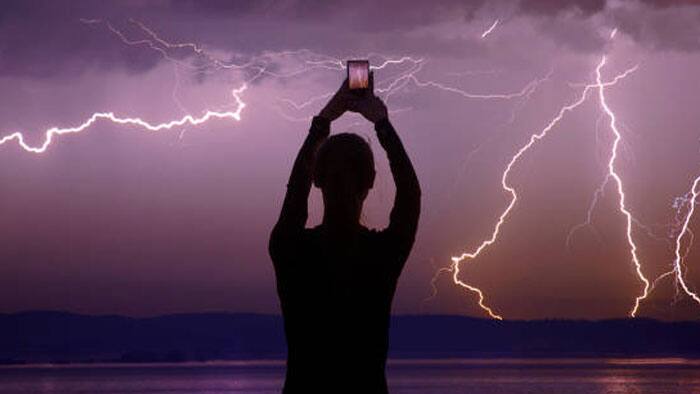 lightning and mobile