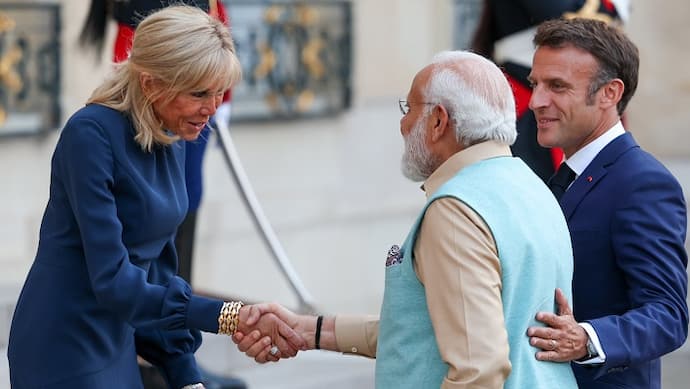 PM Narendra Modi France visit photo