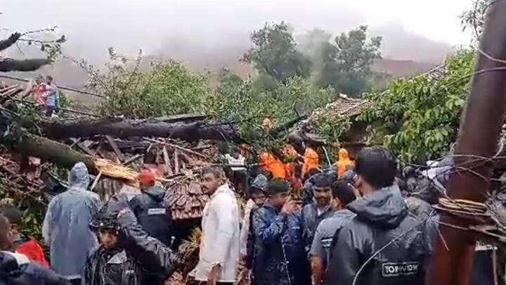 Landslide in Maharashtra Raigad 