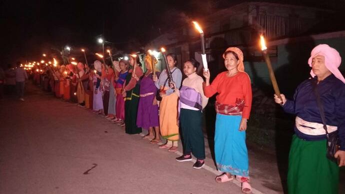Manipur Protest 